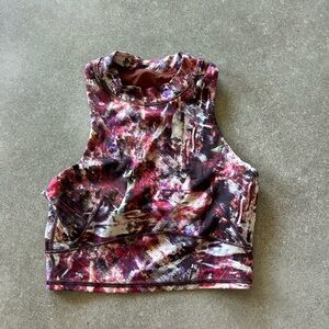 Lululemon Cropped High Neck Tank